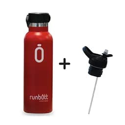 Бутылка-термос Kinetico Runbott 600 мл, красная со сменным колпачком для удобного питья