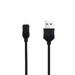 Мережевий зарядний пристрій Hoco 2USB C12 2.4A Black + USB Cable XiaomicroUSB - мініатюра 5