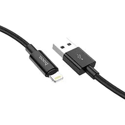 Кабель Hoco Lightning True color charging data cable X68 1 м 2.4A черный