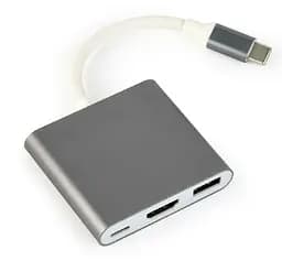 Переходник Cablexpert USB Type-C на HDMI A-CM-HDMIF-02-SG (A-CM-HDMIF-02-SG)