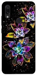 Чохол Demsky Flowers on black для Xiaomi Redmi Note 7 / Note 7 Pro / Note 7s