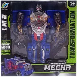 Машинка-трансформер Bambi Transforming Mecha синя 168-22(Blue)