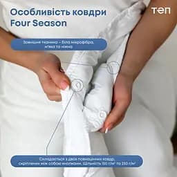 Ковдра ТЕП Four Season 2 в 1 200x210 см (1-00202_22247) - мініатюра 10