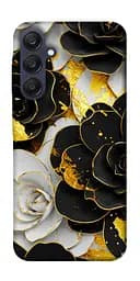 Чохол Demsky Flower black-white для Samsung Galaxy A25 5G