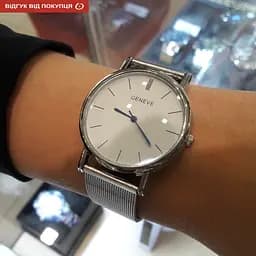 Годинник Geneva Steel Silver УЦЕНКА - мініатюра 14