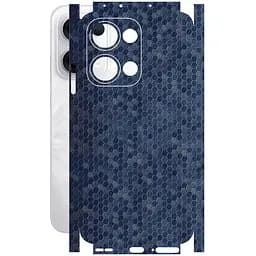 Захисна плівка StatusSKIN для Oppo Reno 13 Корпус Вініл Соти сині