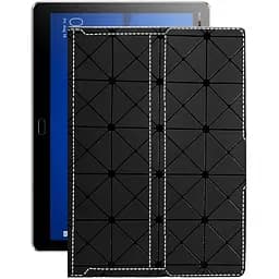 Чохол StatusCASE з екошкіри для планшету Huawei MediaPad M3 lite 10 Чорний ромб