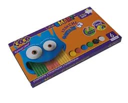 Пластилин, 6 цветов, 120 г