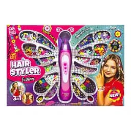Набір креативної творчості "Hair Styler. Fashion" верстат для плетіння куміхімо Danko Toys 32х47х6 см tvo0007246
