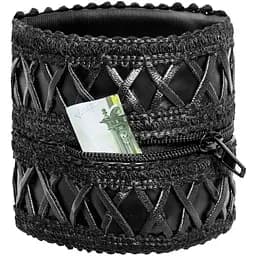 Жіночий наручний гаманець Noir Handmade F326 Wrist wallet With hidden zipper