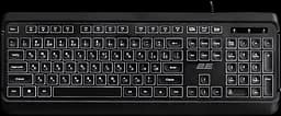 Клавіатура 2E KS120 Black (2E-KS120UB_UA) - мініатюра 1