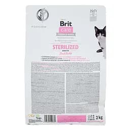 Сухий корм Brit Care Cat GF Sterilized Sensitive 2 кг для стерилізованих котів - мініатюра 3