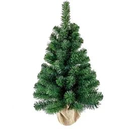 Ялинка Hvoya Classic в мішковині 70 см зелена