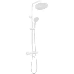 Душова система Rea Lungo white з термостатом та виливом REA-P6608, Білий