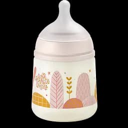 Пляшечка Suavinex Dreams фізіологічна соска повільний потік рожева 150 мл