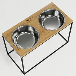 Hollky Base XXL40 — миски на підставці для дуже великих собак (2 × 2,8 л) - мініатюра 6