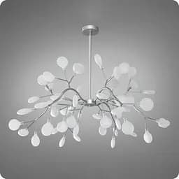 Люстра подвесная 517 Dlight на 54 ламп Хром Сатин (01971)