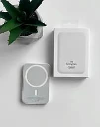 Зовнішній акумулятор бездротової Power Bank MagSafe Battery Pack магсейф A2384 білий - мініатюра 5