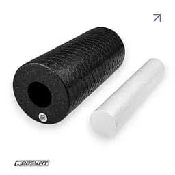 Масажний ролик EasyFit LightWeight 33х14 см з масажером для стоп 33х5 см