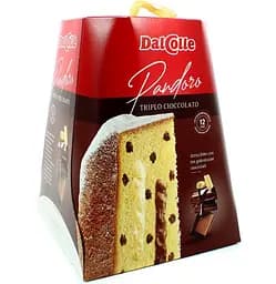 Кекс Dal Colle Pandoro Triplo Choccolate три шоколада 750 г