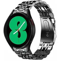 Металевий ремінець Primolux Steel Link для годинника Samsung Galaxy Watch 4 44 мм SM-R870 Black