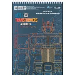 Зошит для малювання Kite Transformers А4 30 аркушів малюнок 2 (TF24-243) 