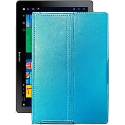 Чехол StatusCASE из экокожи для планшета Samsung Galaxy Book 2 (sm-w737v) Голубой