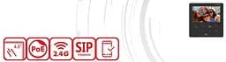 IP-відеодомофон Hikvision Black (DS-KH6110-WE1) - мініатюра 4