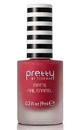Лак для нігтів матовий Pretty Matte Nail Enamel, відтінок 003 (Red), 9 мл (8000018545913)