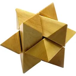 Дерев'яна головоломка 10х10х10 см