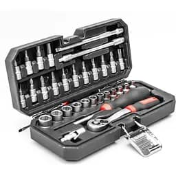 Набор инструментов Wurth Red Stripe с трещоткой 1/4IN 32 шт. (5763114032)