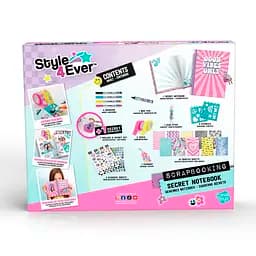 Набір для творчості Canal Toys DIY Style 4 Ever Cкрапбукінг Щоденник для таємниць (OFG298) - мініатюра 11