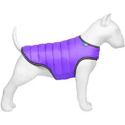 Курточка-накидка для собак AiryVest, S, B 41-51 см, С 25-35 см фіолетовий [CD]