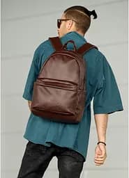 Чоловічий рюкзак Sambag ZARD LST шоколадний 46 х 28 х 13 см (25018020m)