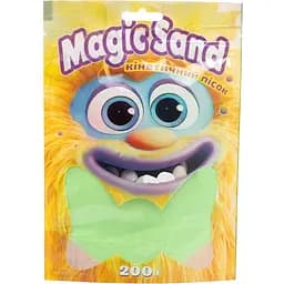Кинетический песок Strateg Magic sand зеленый 200 г (39401-2)