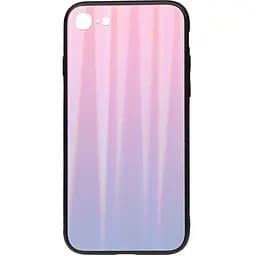 Чохол-накладка Toto Aurora Print Glass Case Apple iPhone 7/8/SE 2020 Lilac