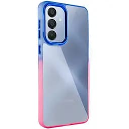 Чехол TPU+PC Fresh sip series для Samsung Galaxy A33 5G Розовый / Синий