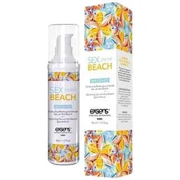 Масажне масло Exsens Sex on the Beach розігріваюче, без цукру, без парабенів, їстівне 50 мл