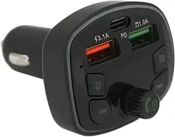 FM-модулятор Voltronic с эквалайзером 3.1A PD18W USB TF