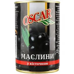 Маслини Oscar з кісточкою 400 г (851849)