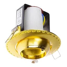 Світильник точковий Brille поворотний RO-39A SB/G 161312