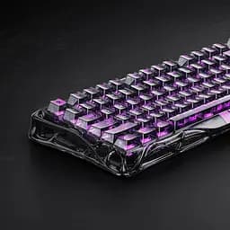 Клавіатура GravaStar Mercury K1 Lite 80keys BSUN Grey BT/WL/USB Transparent Black (GSV75LITE_XTAL_BLK) - мініатюра 13