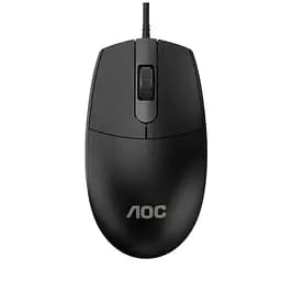 Мишка AOC MS100B USB Black (MS100B/LA) - мініатюра 1