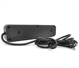 Сетевой фильтр удлинитель Voltronic F-24U, 4 розетки EU+3xUSB+Type-C, 2 м, 3х0,75мм, 2500W, Black - мініатюра 2