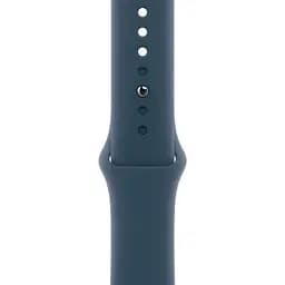 Смарт-годинник Apple Watch SE 2 GPS 44mm Silver Aluminium Case with Storm Blue Sport Band M/L [MREE3] [95094] - мініатюра 3