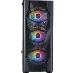 Корпус 1stPlayer D4-BK-4F1 Black без БЖ - мініатюра 2