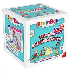 Настольная игра YaGo BrainBox Изучаем английский язык (укр.) (BZZBRLLE01UA)