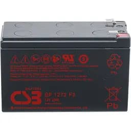 Акумулятор CSB AGM 12V [12V/7.2Ah/86.4Wh] [GP1272F2-28W] [154010] - мініатюра 2