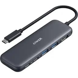 Мультипортовый адаптер - хаб - порт репликатор Anker 332 Usb-C Hub 5-in-1 (A8355011)