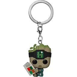 Игровая фигурка на клипсе Funko Pop Я есть Грут Грут с книгой (70647)